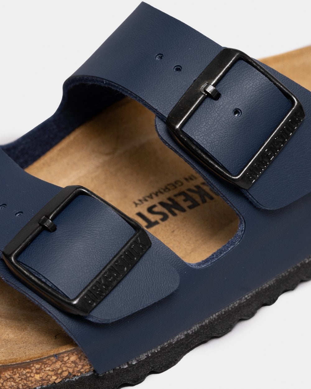 Birkenstock Arizona Narrow Birko-Flor Womens Sandals - Blue