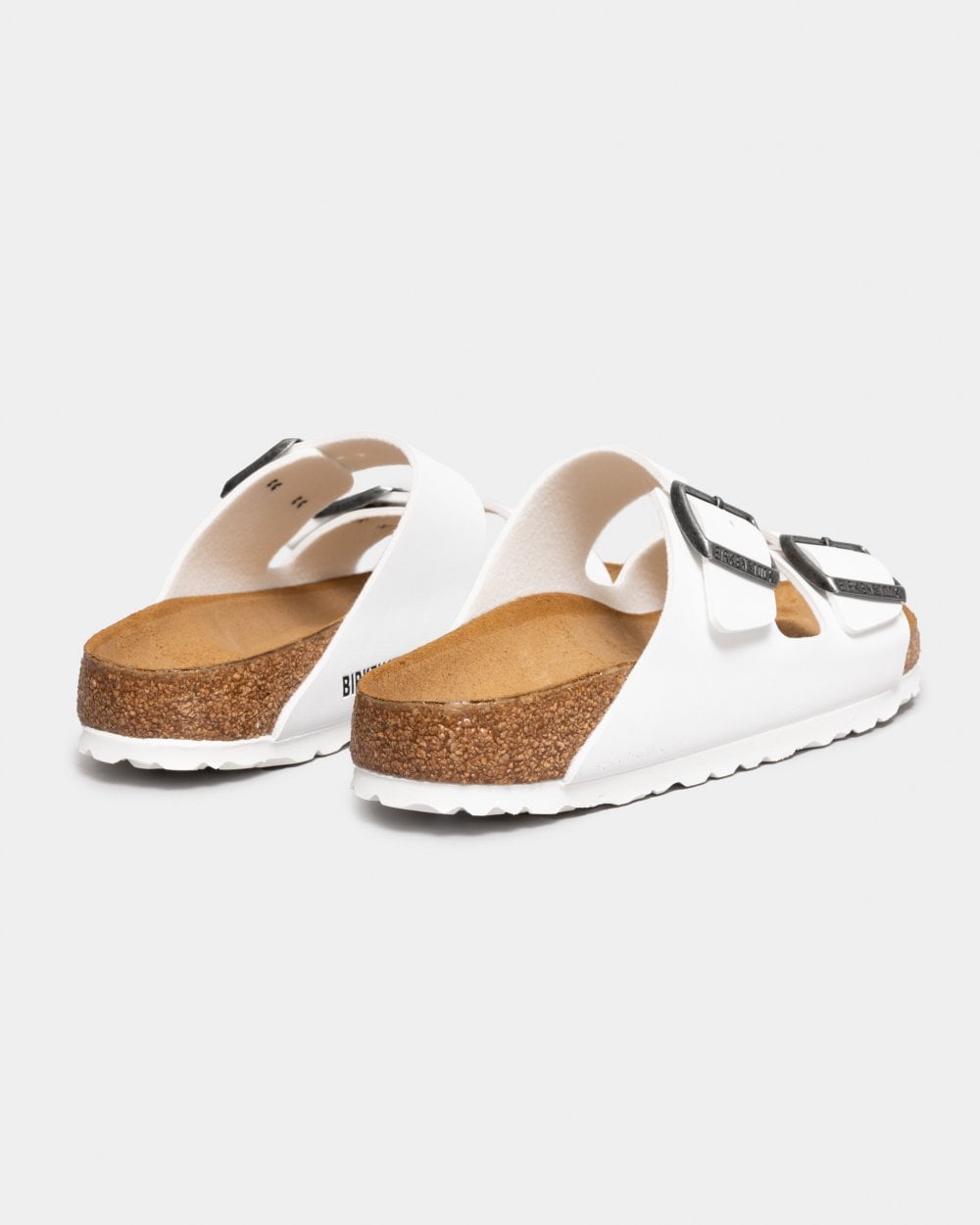 Birkenstock Arizona Narrow Birko-Flor Womens Sandals - White