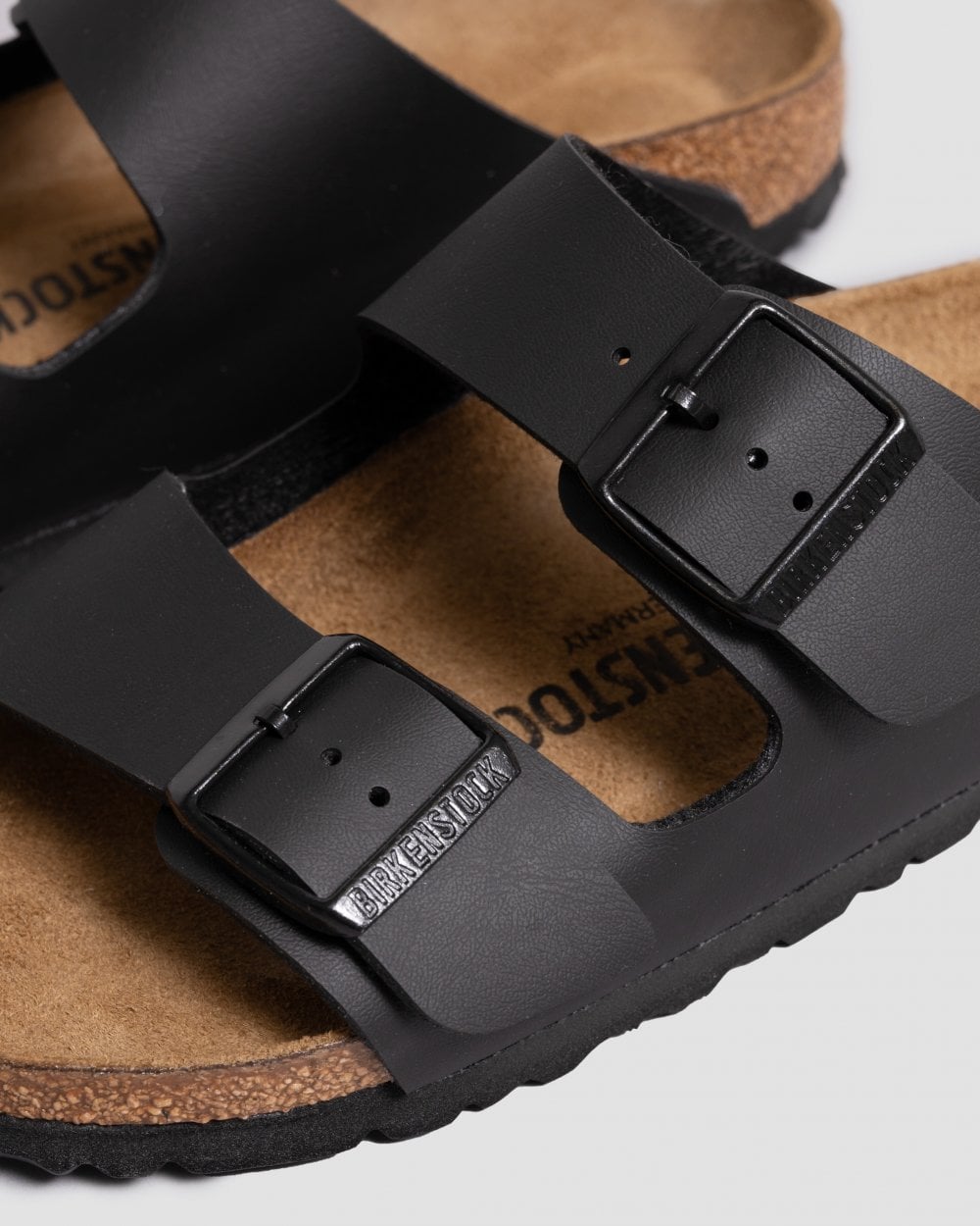 Birkenstock Arizona Narrow Birko-Flor Womens Sandals - Black