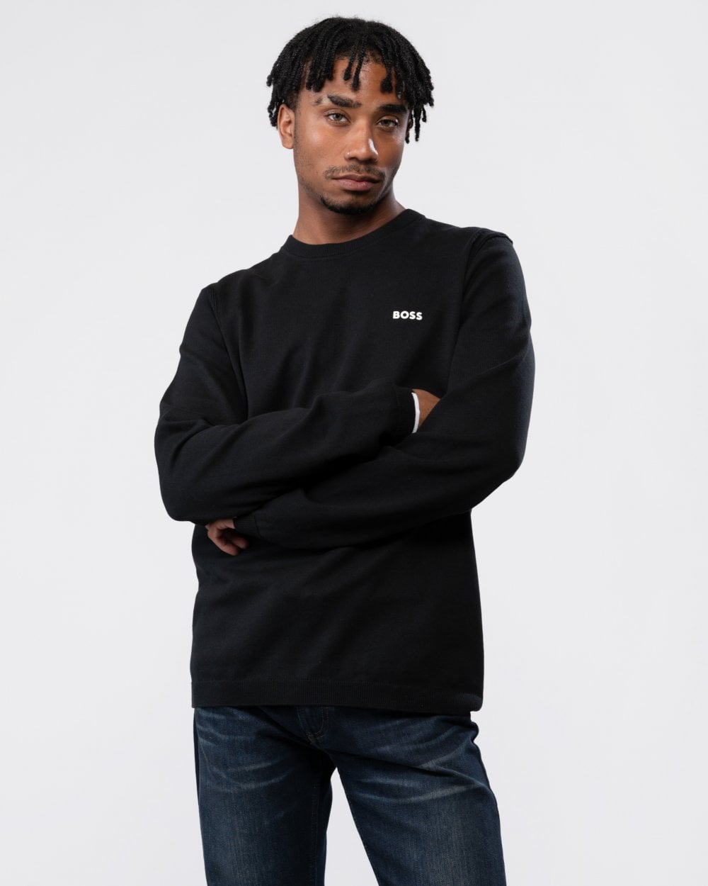 BOSS Green Ever-X Crew Neck Mens Jumper