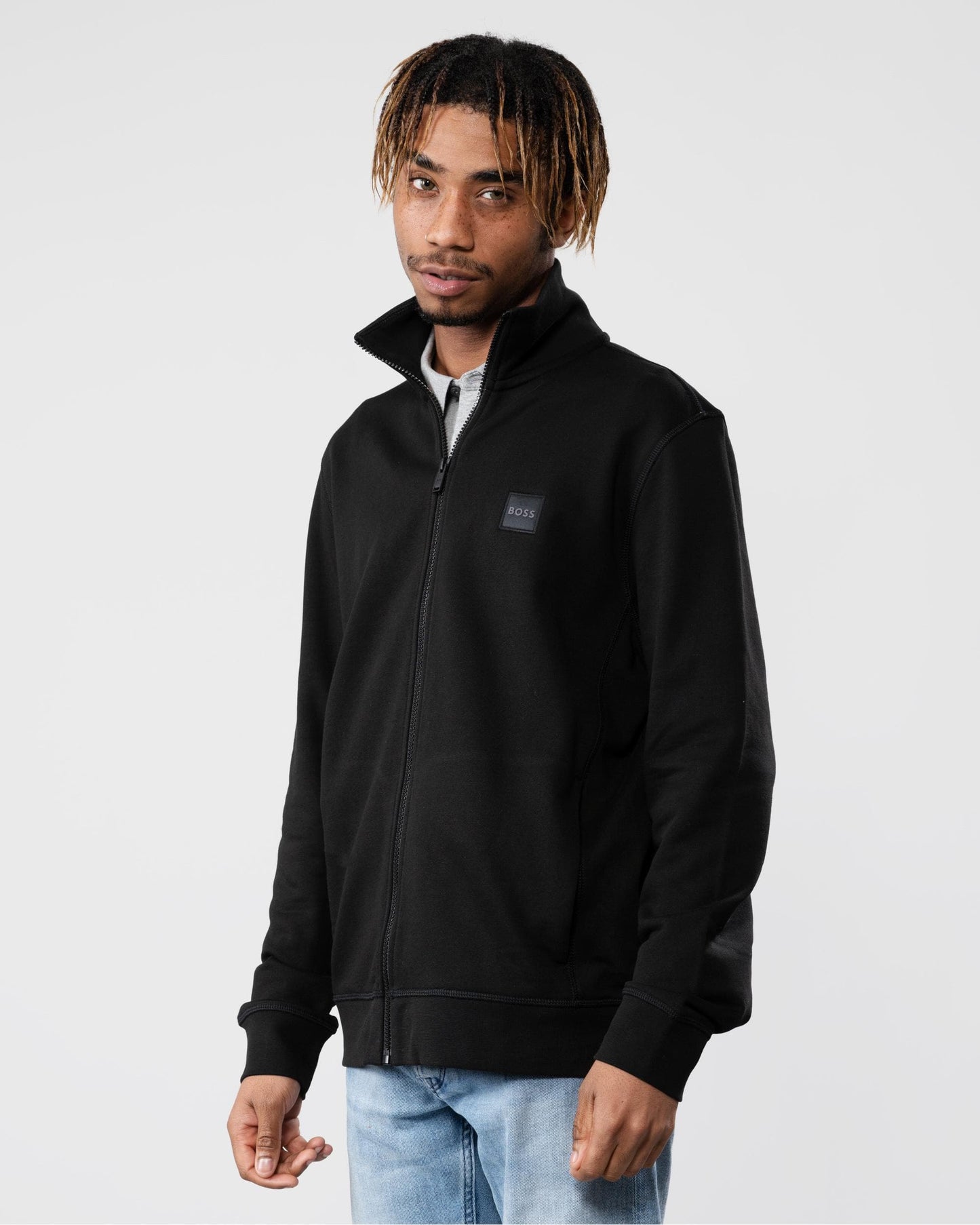 BOSS Orange Zestart 1 Mens Zip Through Hoodie