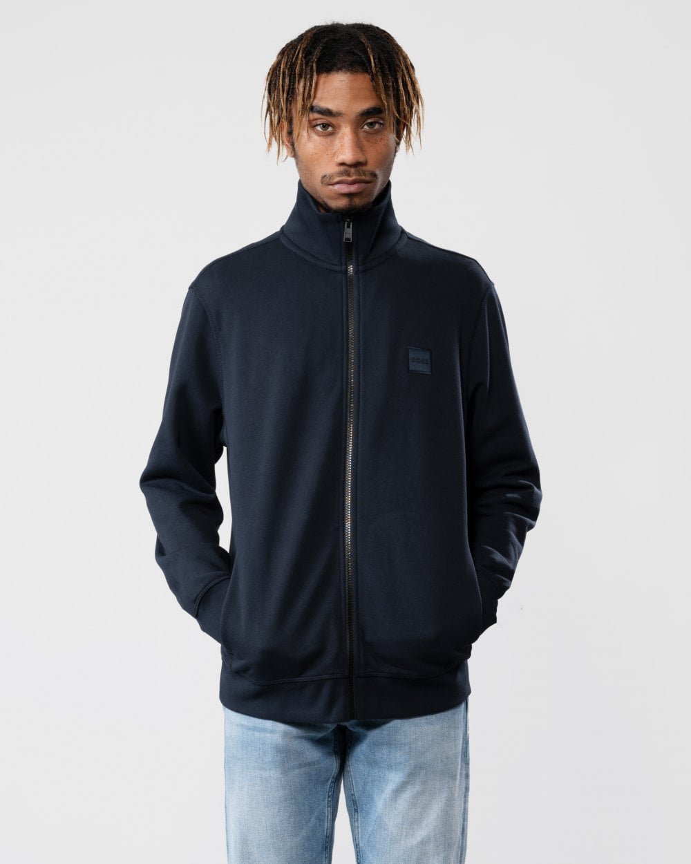 BOSS Orange Zestart 1 Mens Zip Through Hoodie