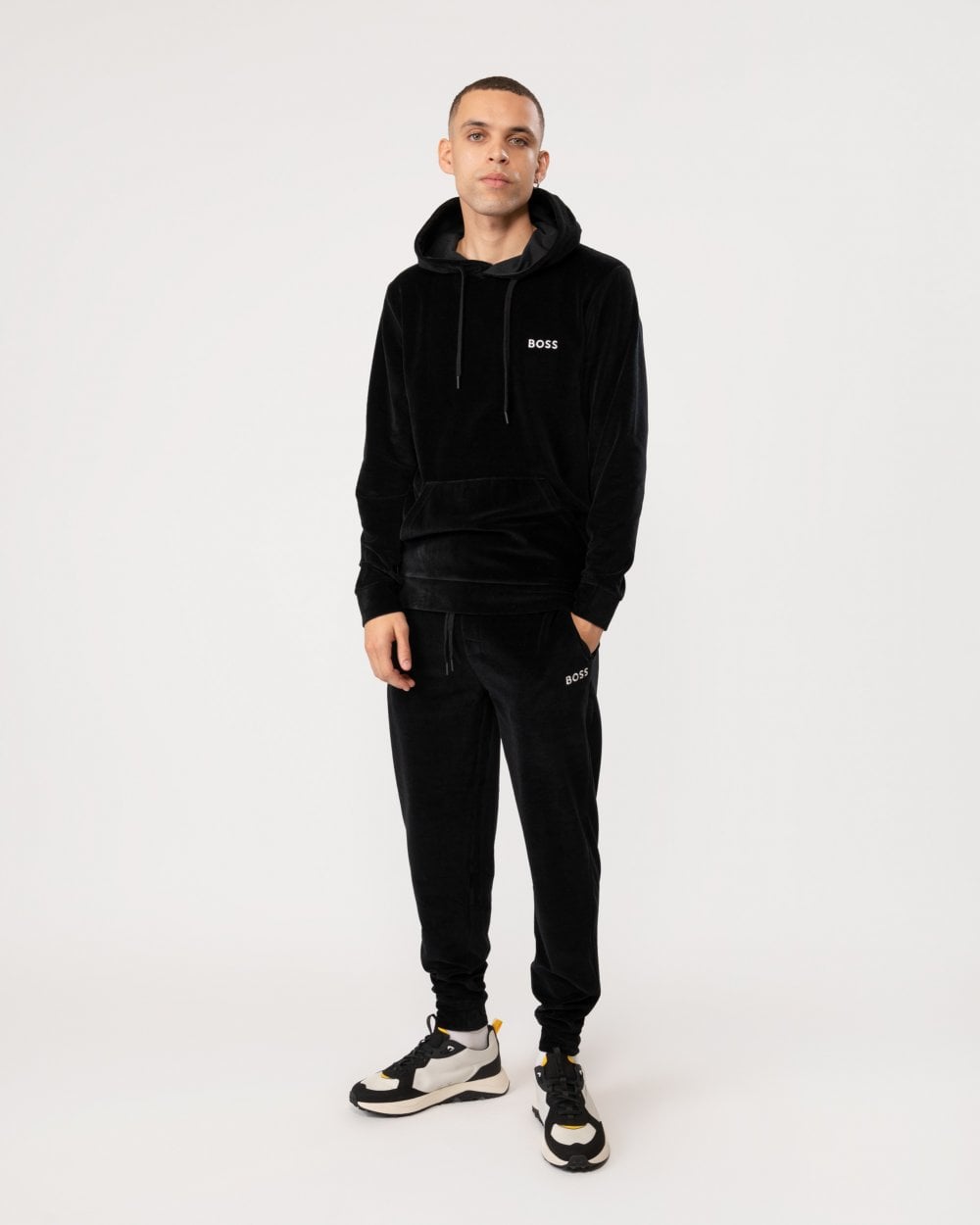 BOSS Orange Heritage Contrast Logo Mens Loungewear Pants