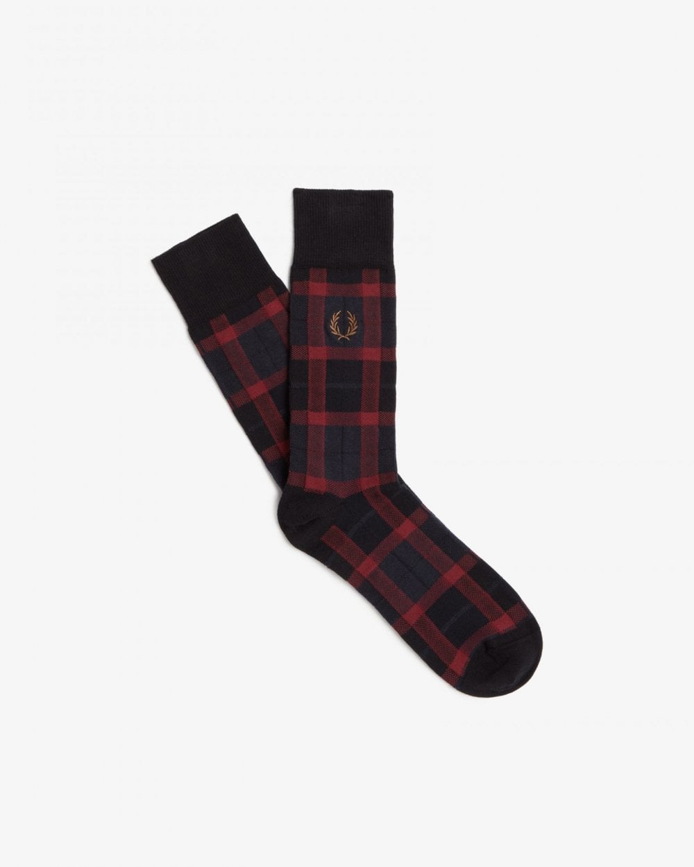 Fred Perry Mens Tartan Socks C6150