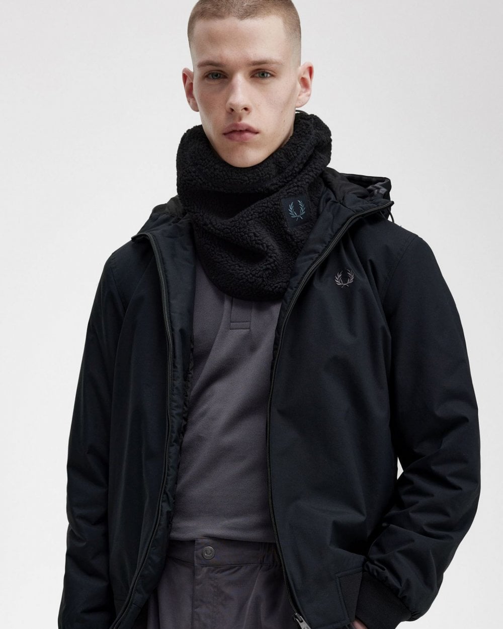 Fred Perry Fred Perry Mens Padded Hooded Brentham Jacket