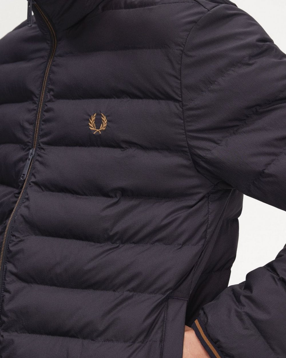 Fred Perry Mens Insulated Jacket - Navy 248