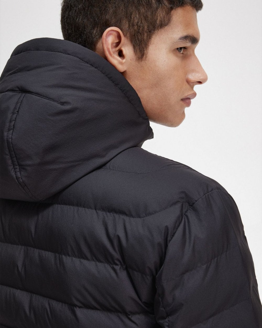 Fred Perry Fred Perry Mens Hooded Insulated Jacket