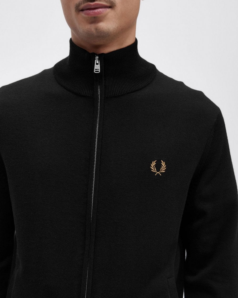 Fred Perry Fred Perry Mens Classic Zip Through Cardigan