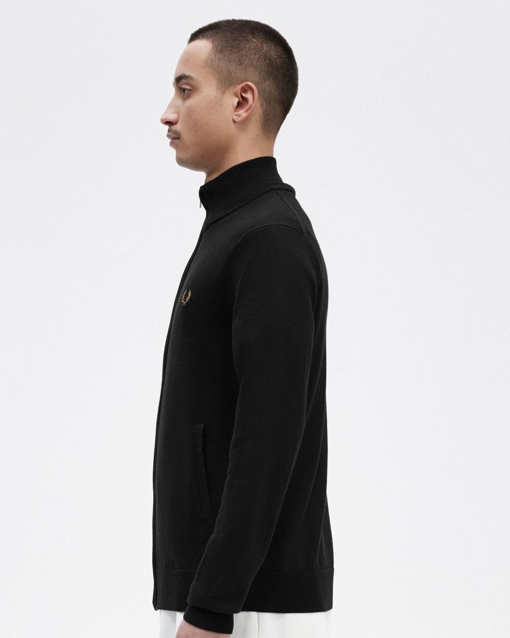 Fred Perry Fred Perry Mens Classic Zip Through Cardigan