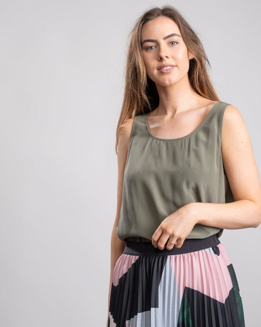 Boss Casual Cendia Womens Blouse - Dark Beige