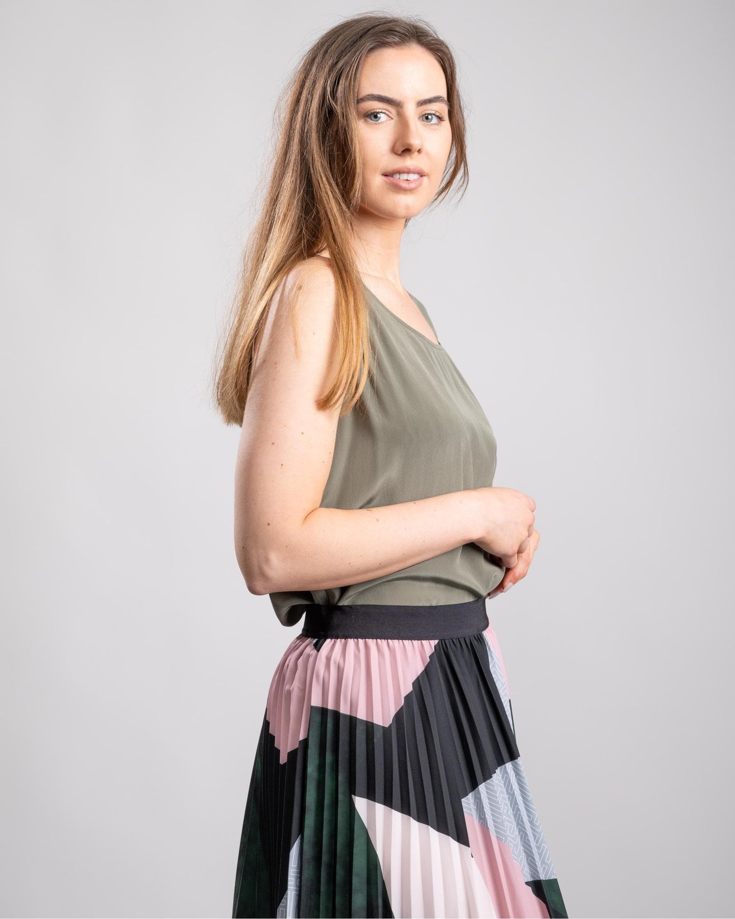 Boss Casual Cendia Womens Blouse - Dark Beige