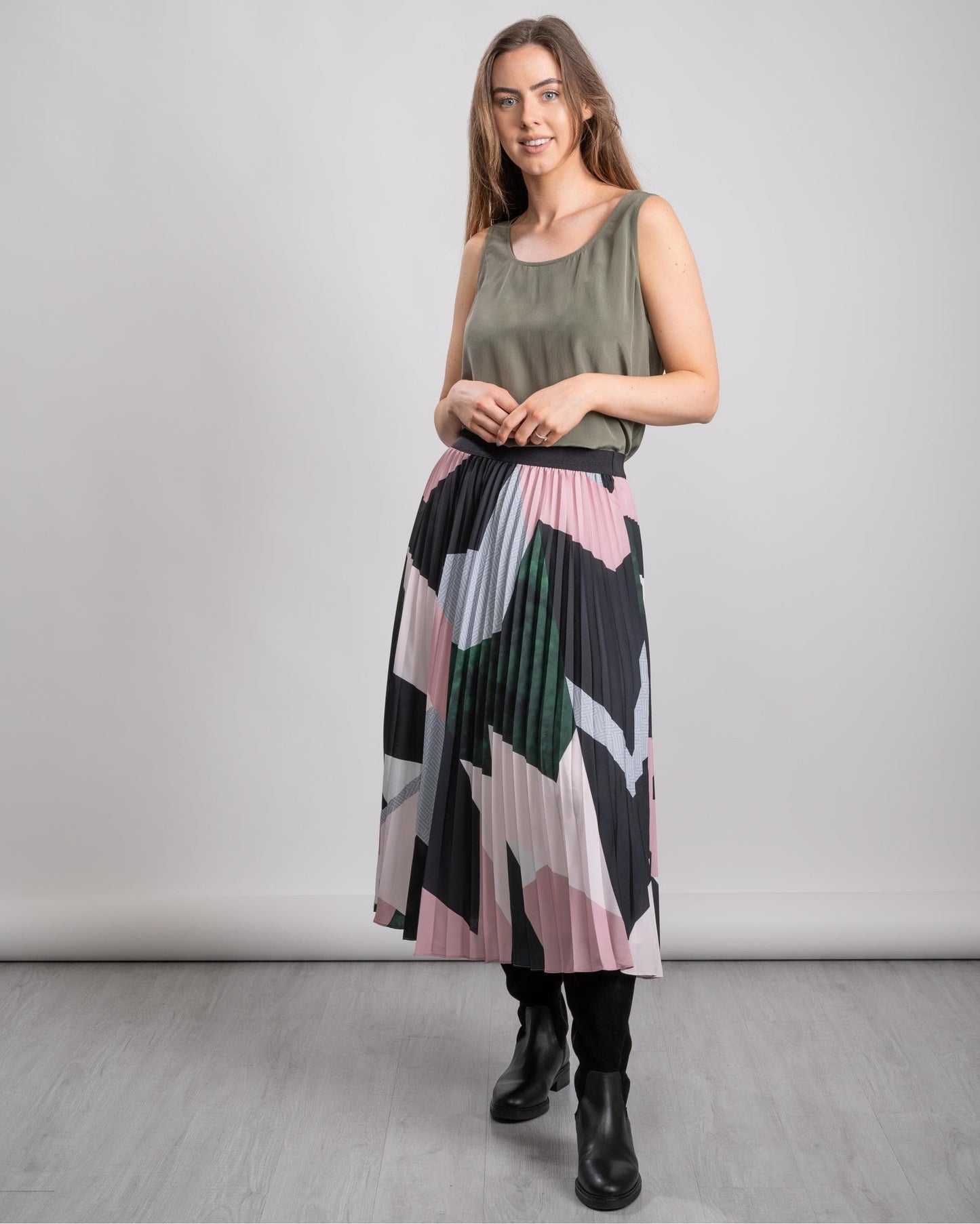 Boss Casual Cendia Womens Blouse - Dark Beige