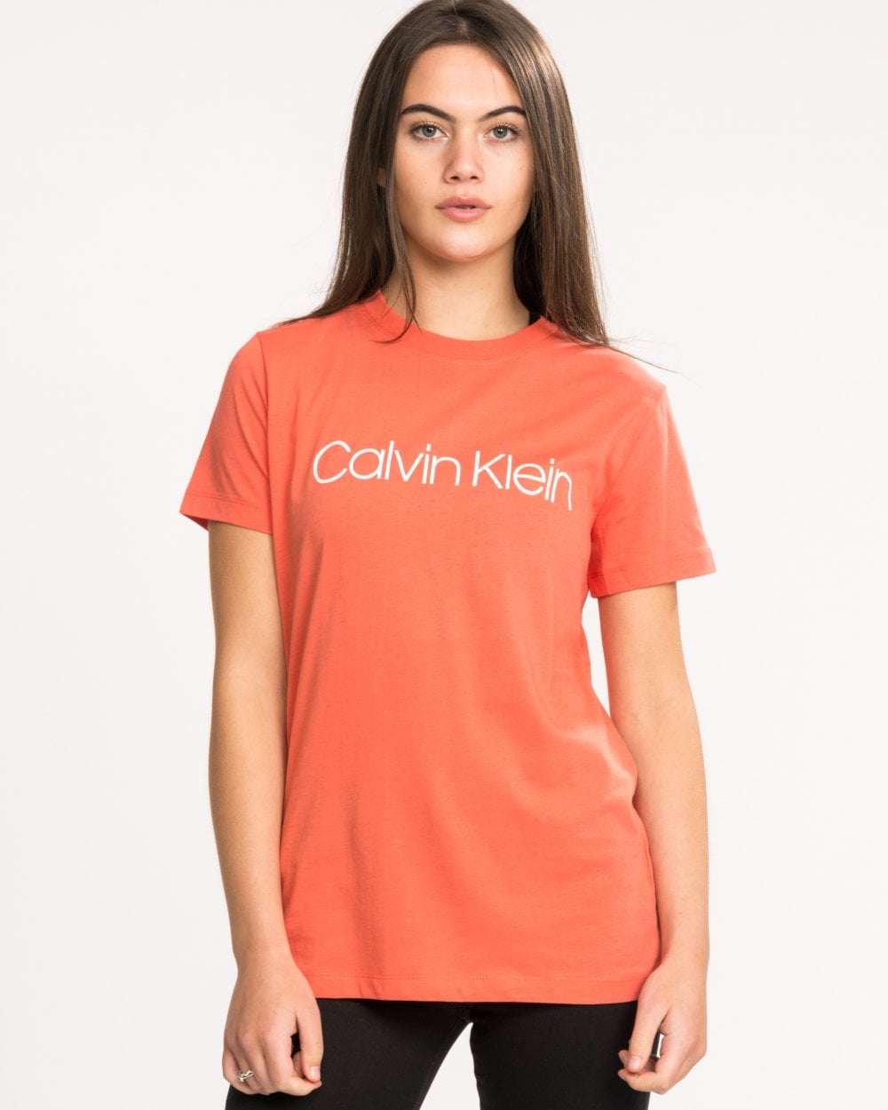Calvin Klein Core Logo Womens Crew Neck - Chemise
