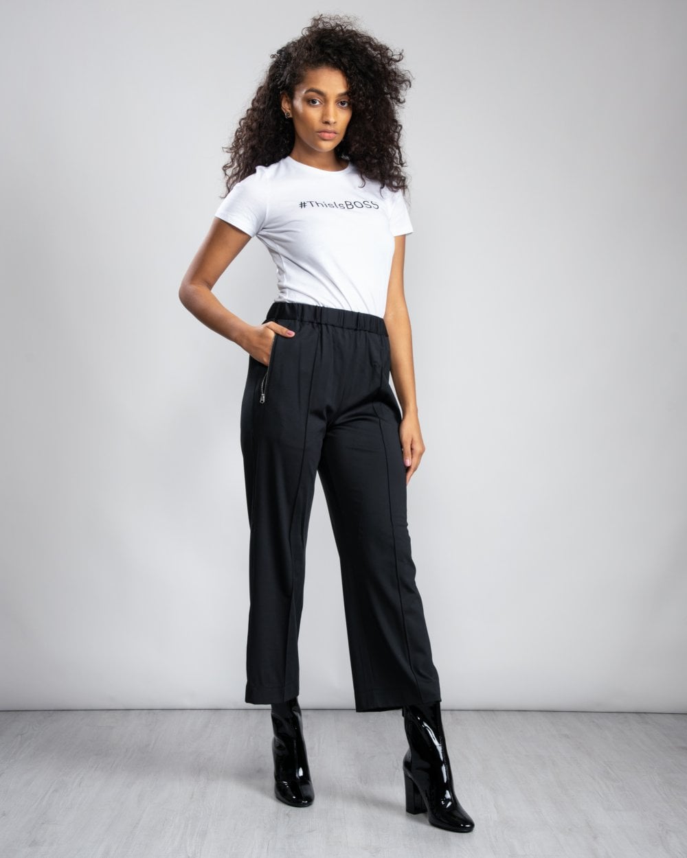 Calvin Klein Punto Milano Tracksuit Womens Pants