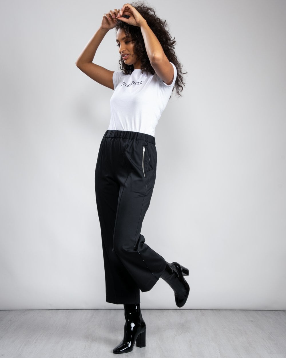 Calvin Klein Punto Milano Tracksuit Womens Pants