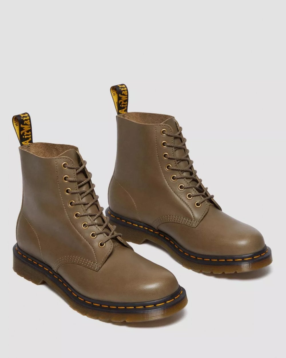 Dr Martens 1460 Pascal Carrara Mens Boots - Olive