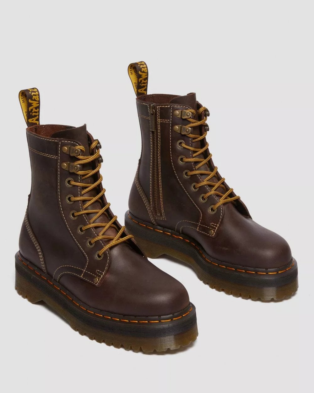 Dr Martens Jadon Arc Crazy Horse Womens Boots