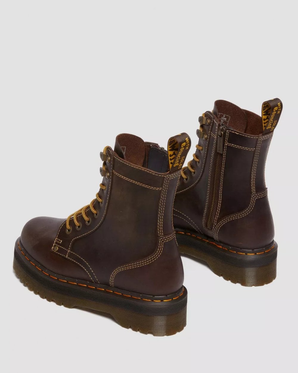 Dr Martens Jadon Arc Crazy Horse Womens Boots