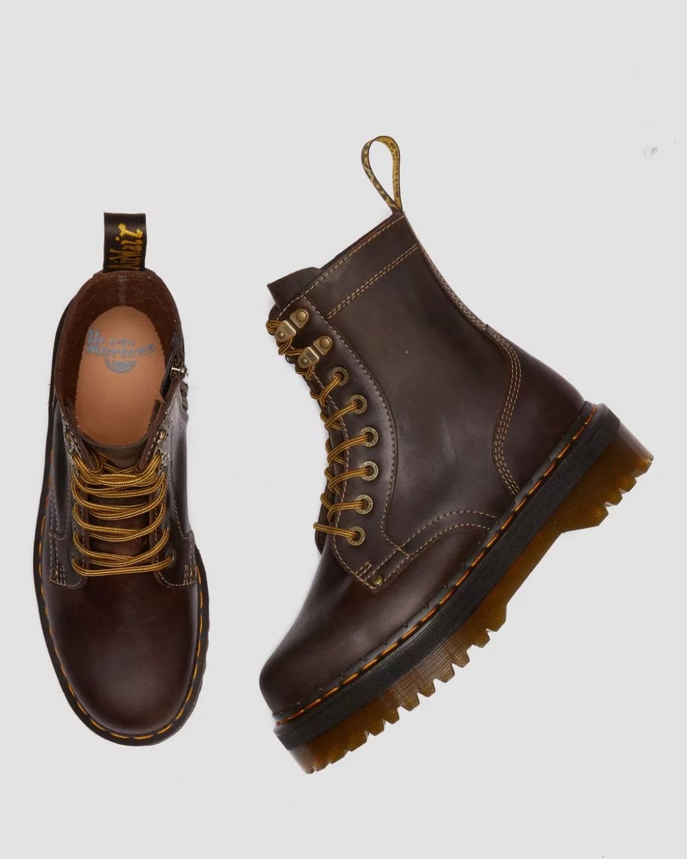 Dr Martens Jadon Arc Crazy Horse Womens Boots