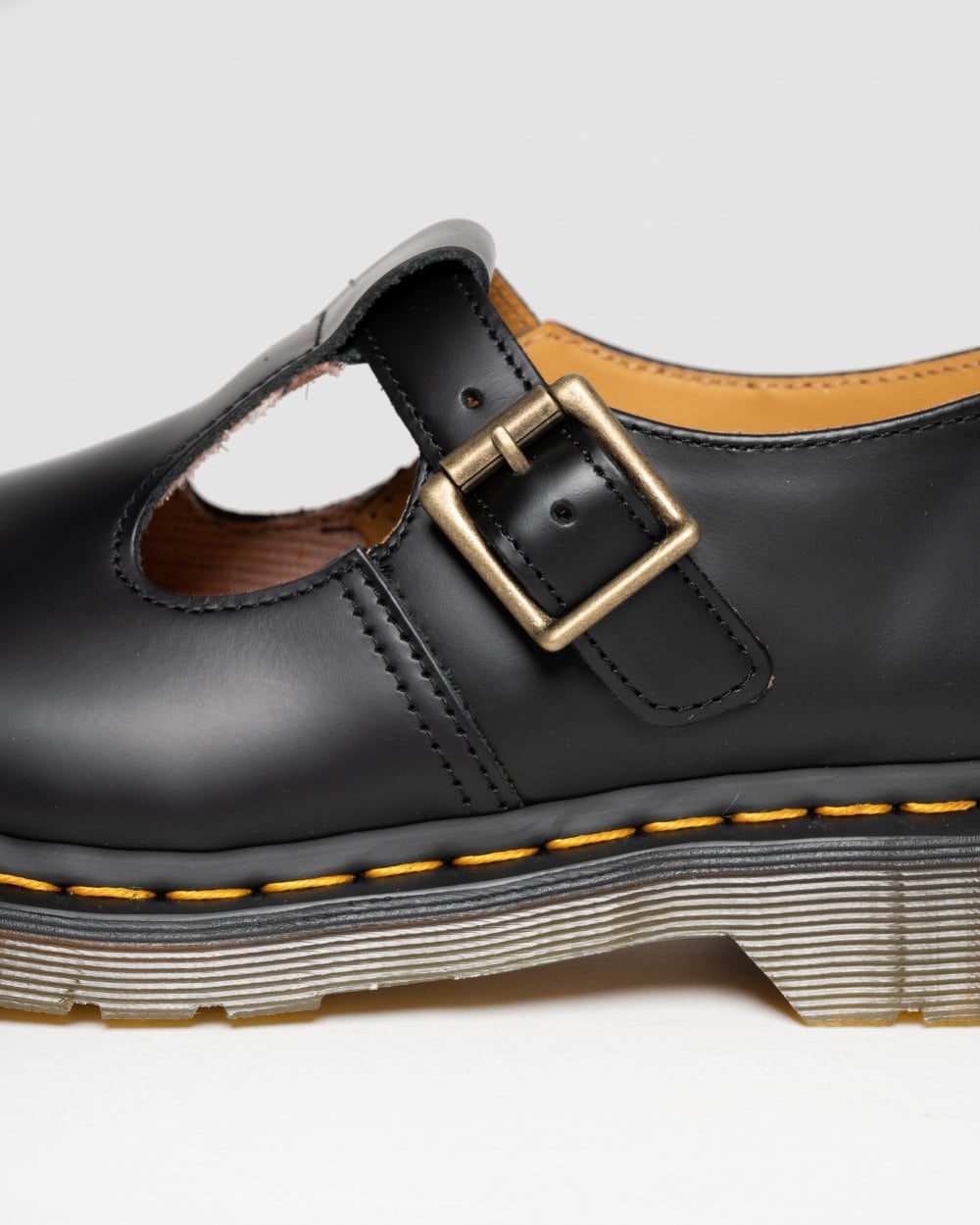 Dr Martens Polley Smooth Womens Mary Jane Shoes