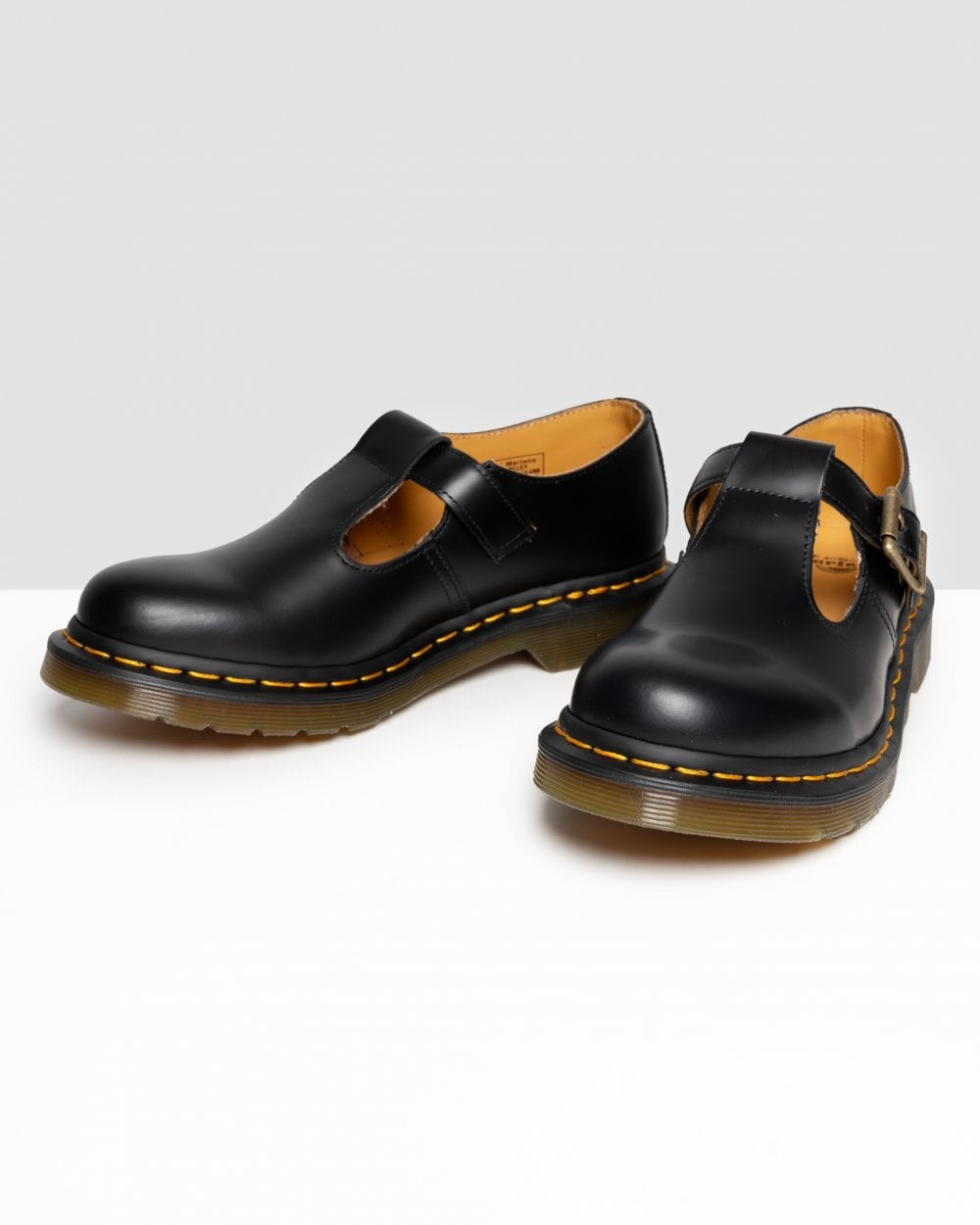 Dr Martens Polley Smooth Womens Mary Jane Shoes