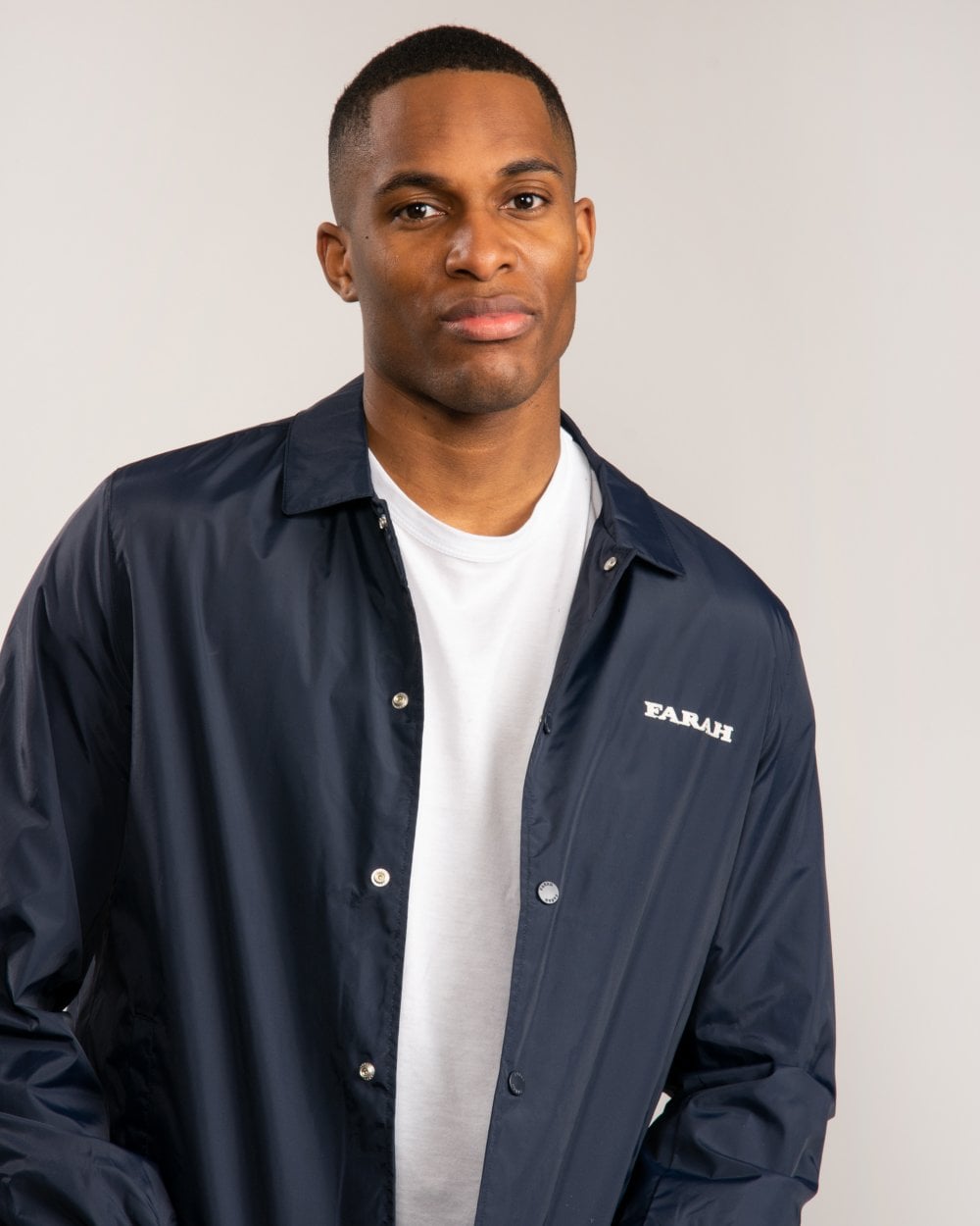 Farah Sonny Mens Retro Coach Jacket