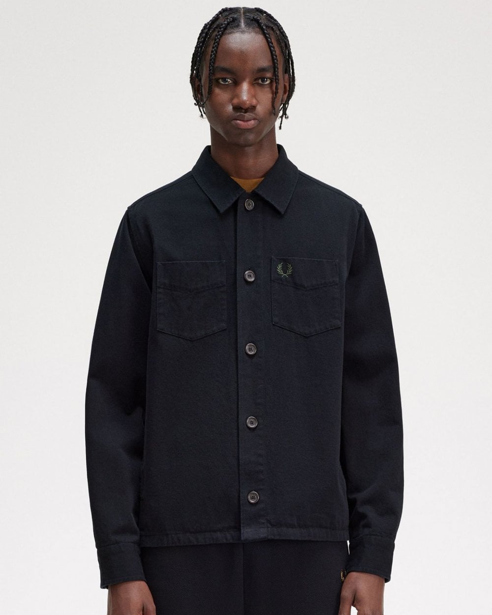 Fred Perry Mens Twill Overshirt – CHO