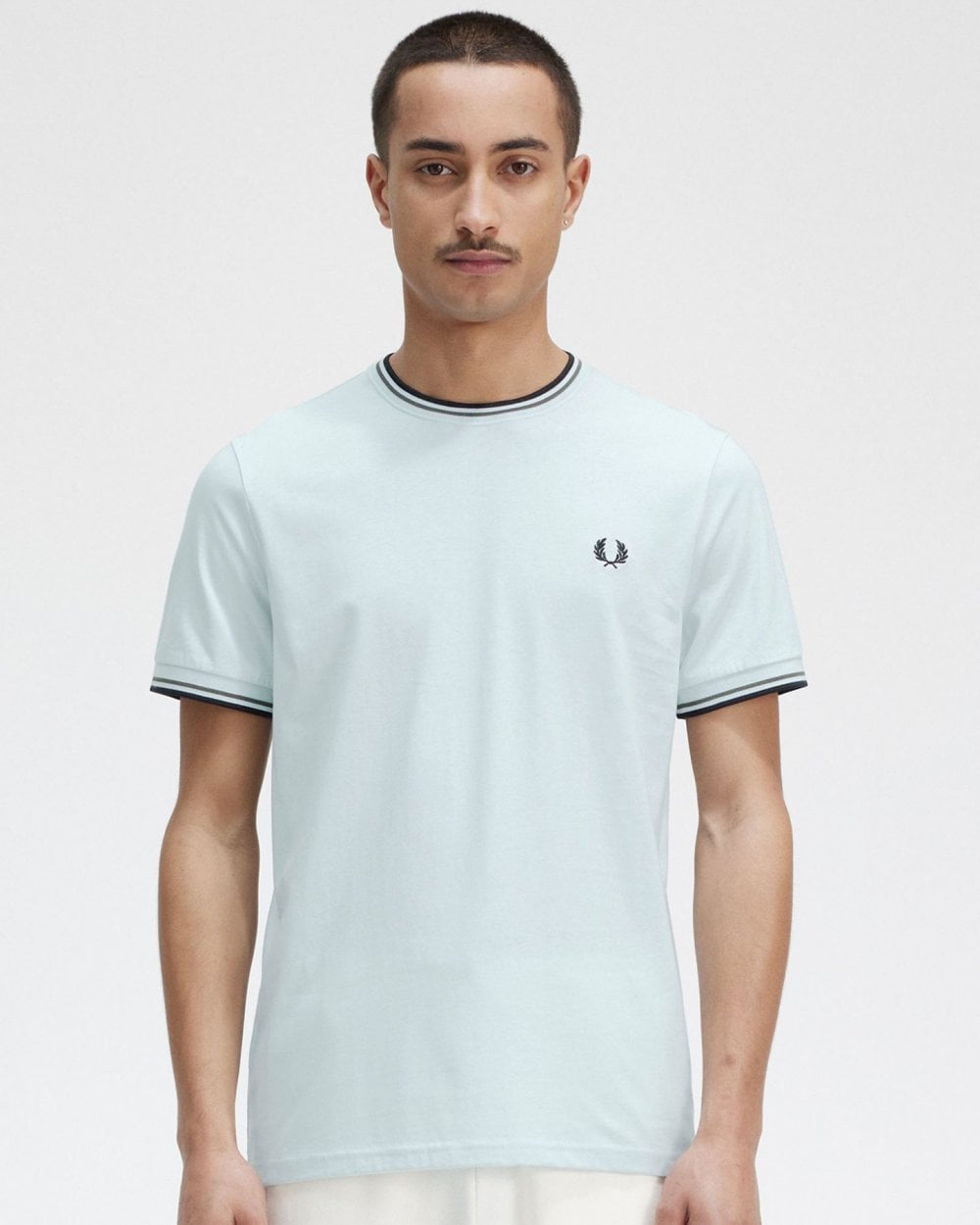 Fred Perry Mens Twin Tipped T-Shirt