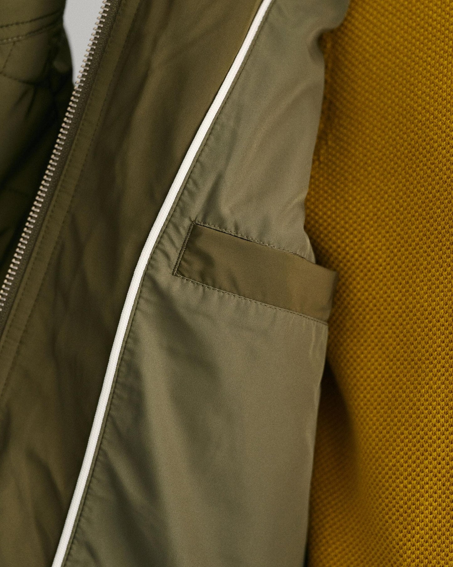 GANT Mens Quilted Windcheater Jacket - 301 Racing Green