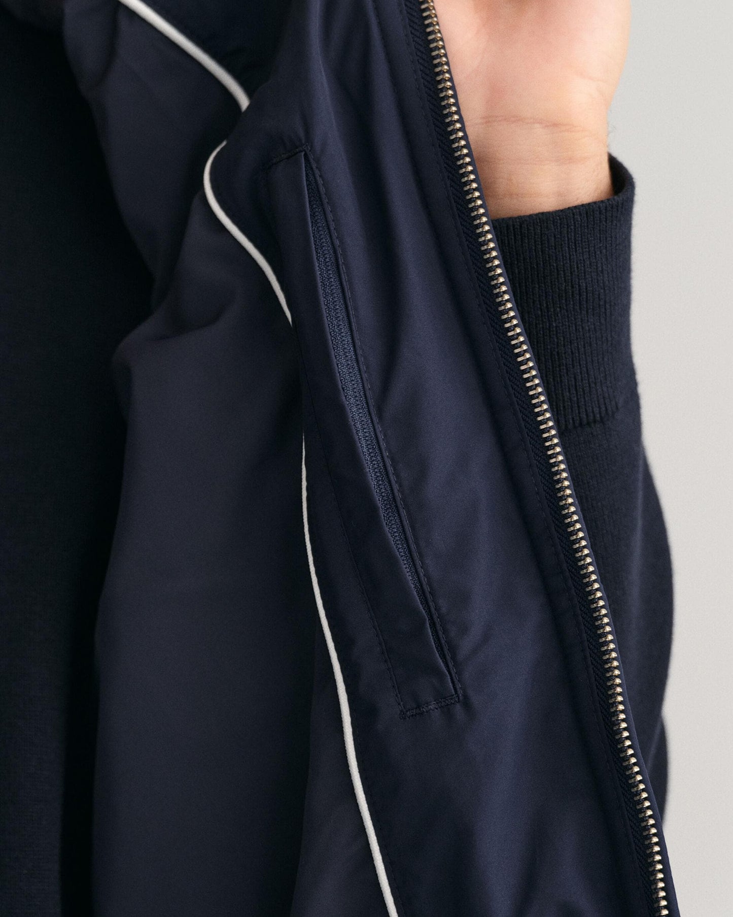 GANT Mens Quilted Windcheater Vest - 433 Evening Blue