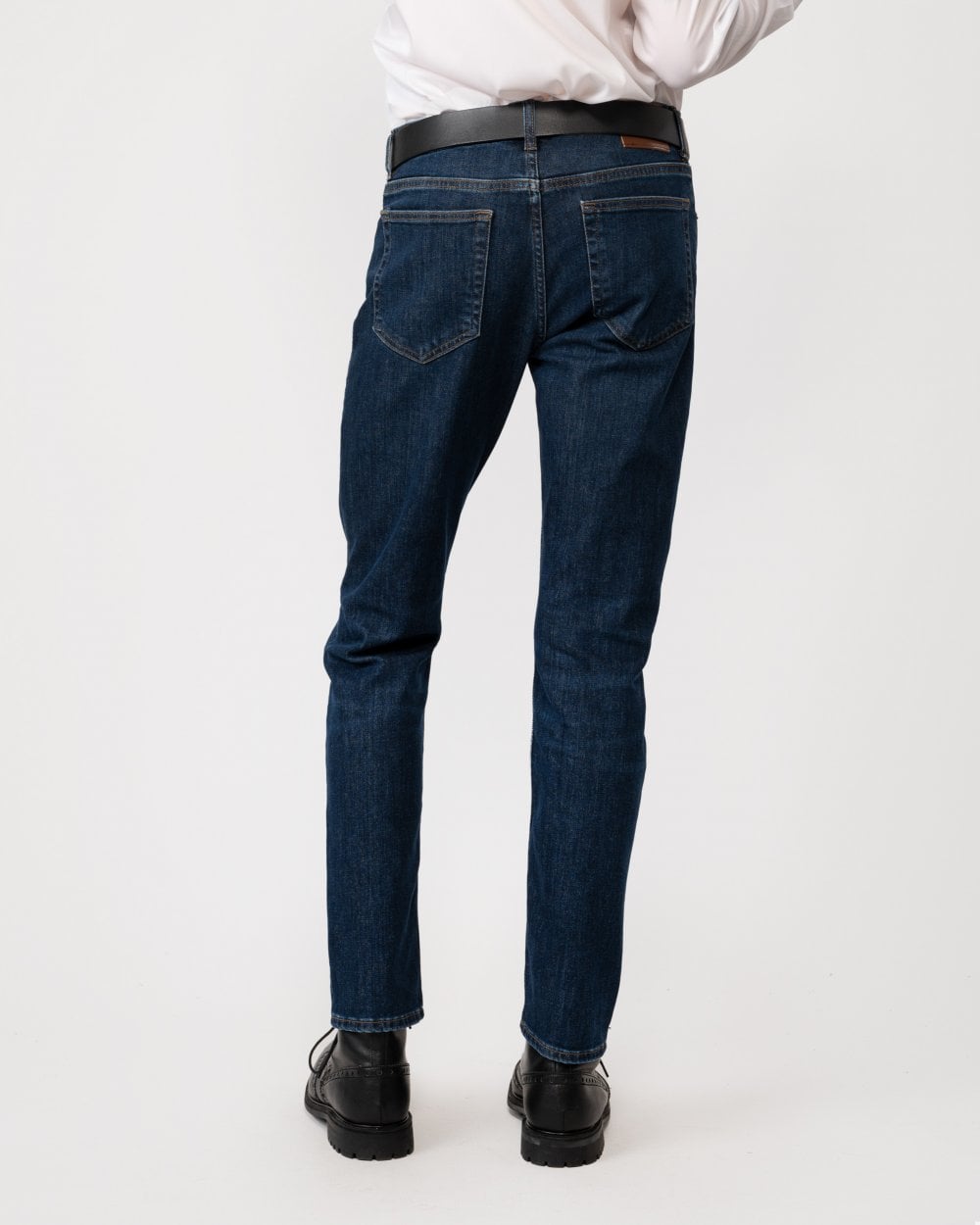 GANT Mens Regular Jeans - 961 Dark Blue Worn In