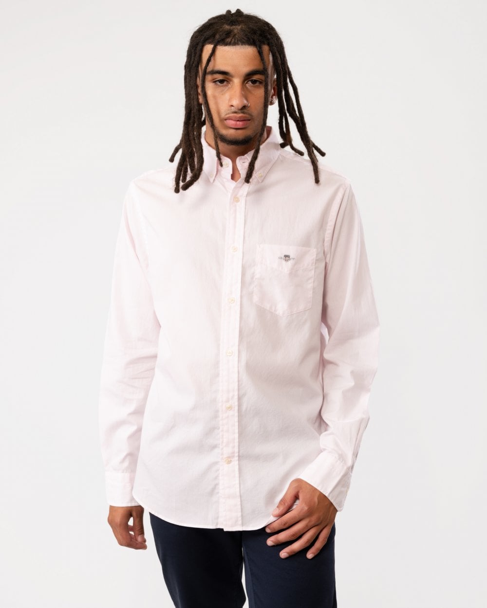 GANT Regular Fit Poplin Shield Banker Shirt