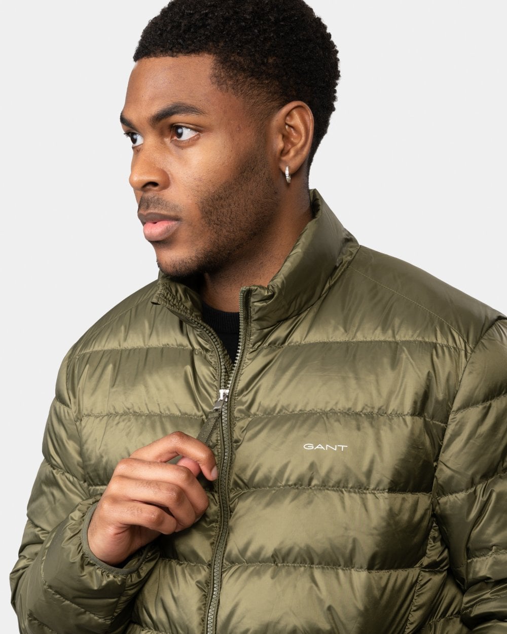 GANT Light Mens Down Jacket - 301 Racing Green