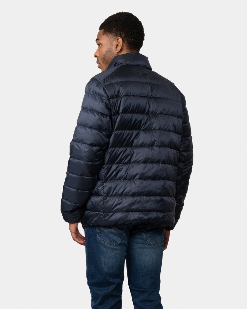GANT Light Mens Down Jacket - 433 Evening Blue