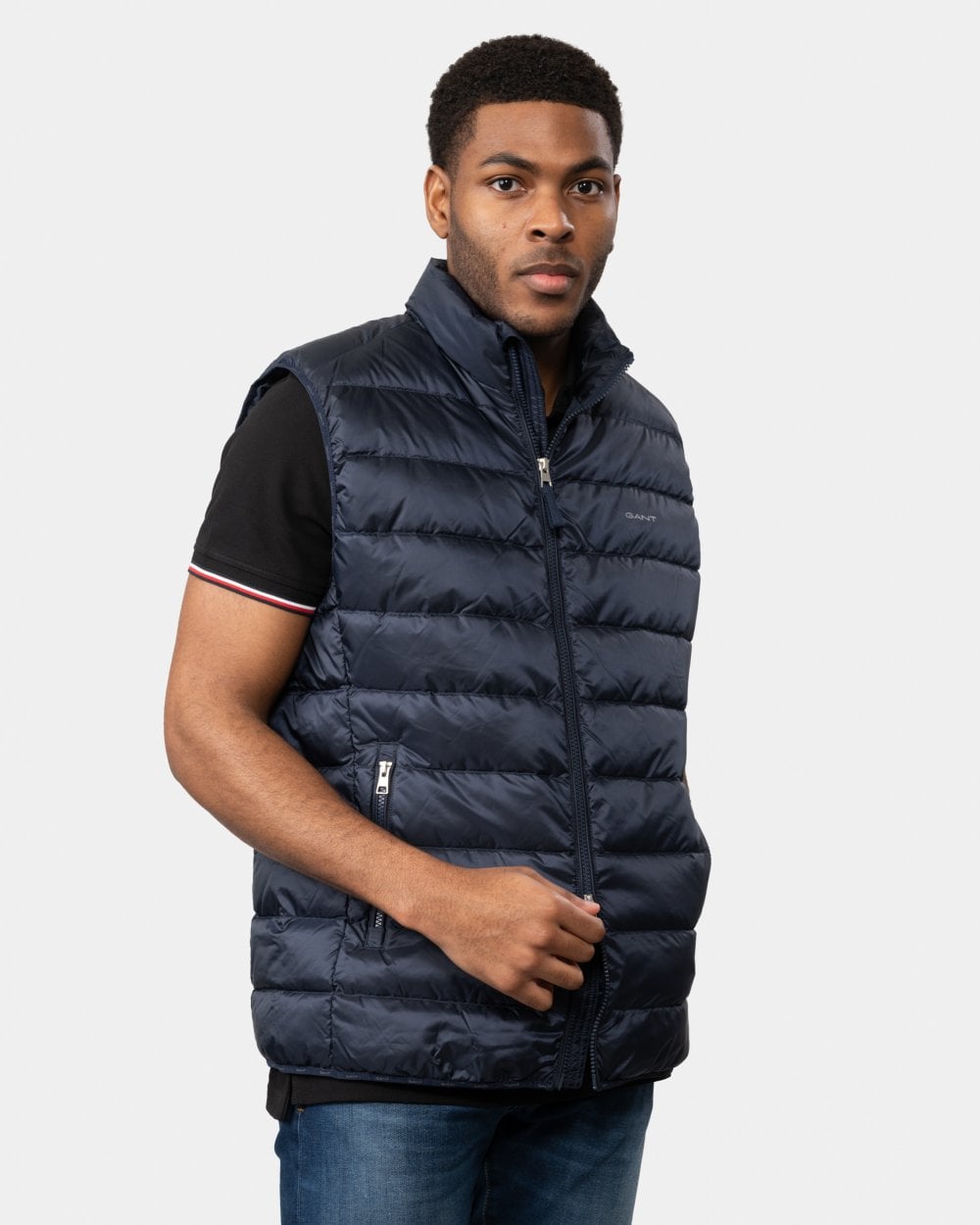 GANT Mens Light Down Gilet