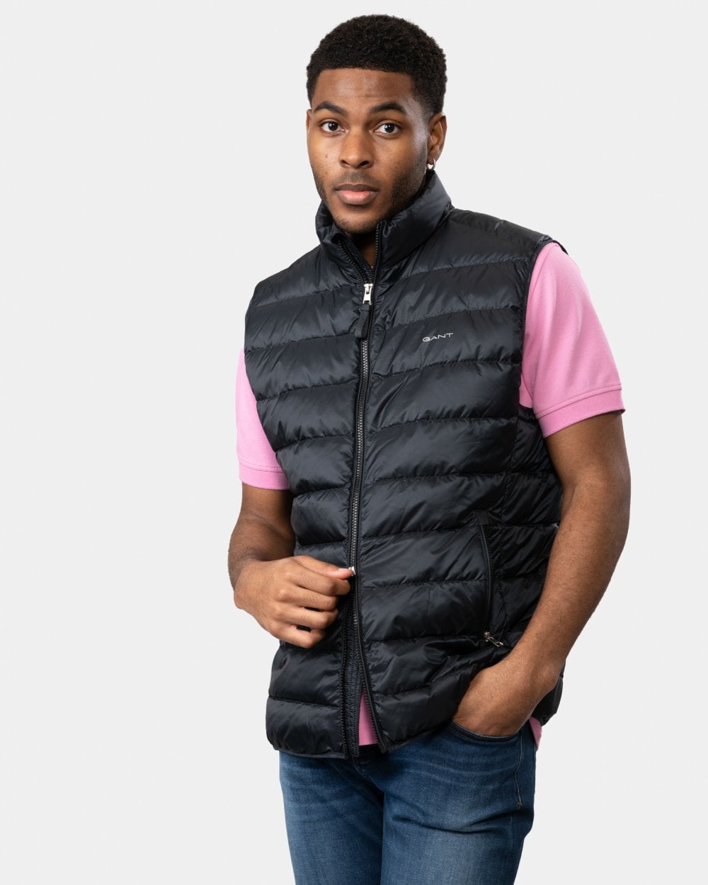 GANT Mens Light Down Gilet