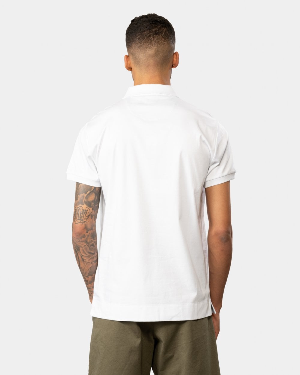 GANT Mens Mercerized Jersey Short Sleeve Rugger - 110 White