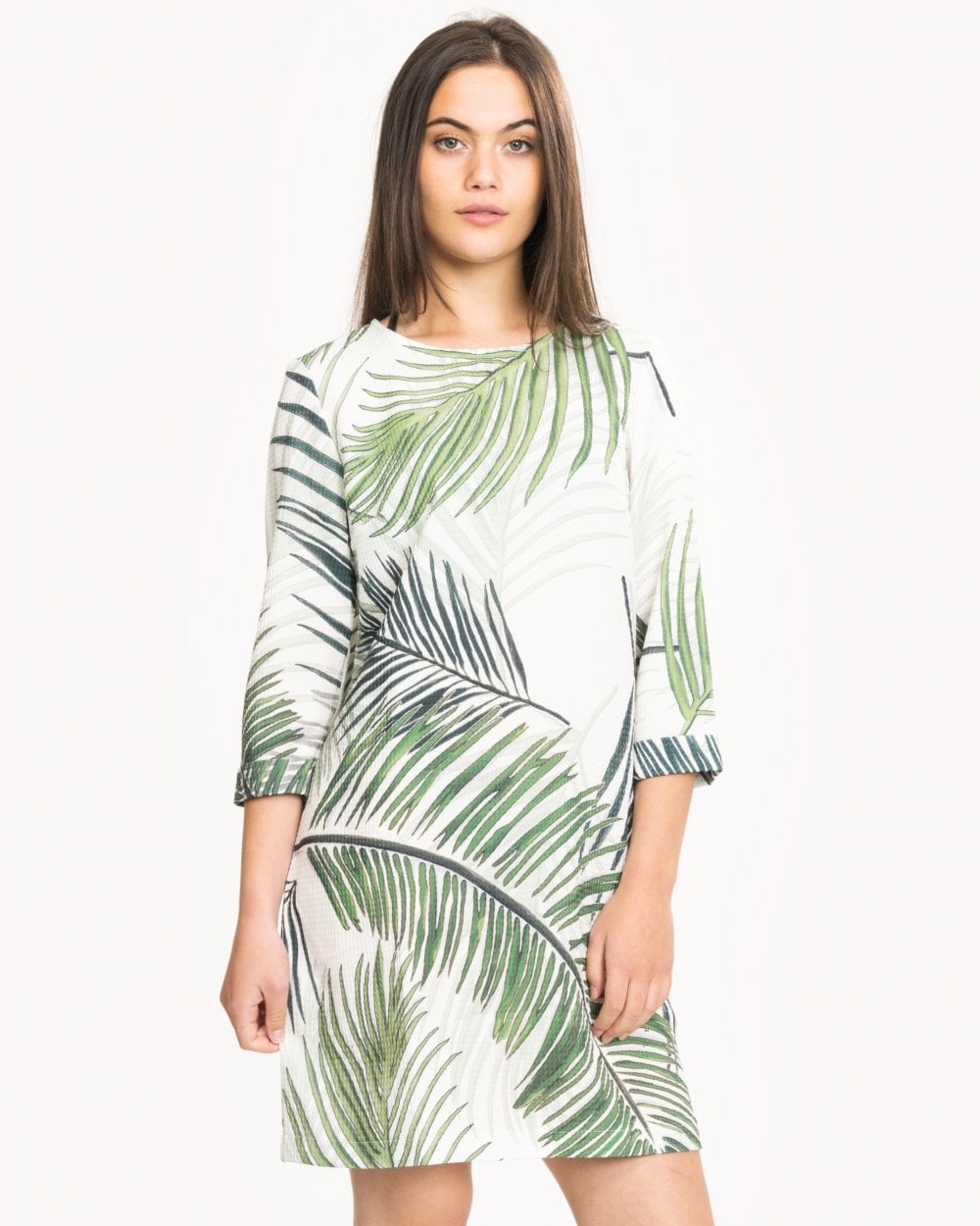 Great Plains Palm Camo Shift Womens Dress