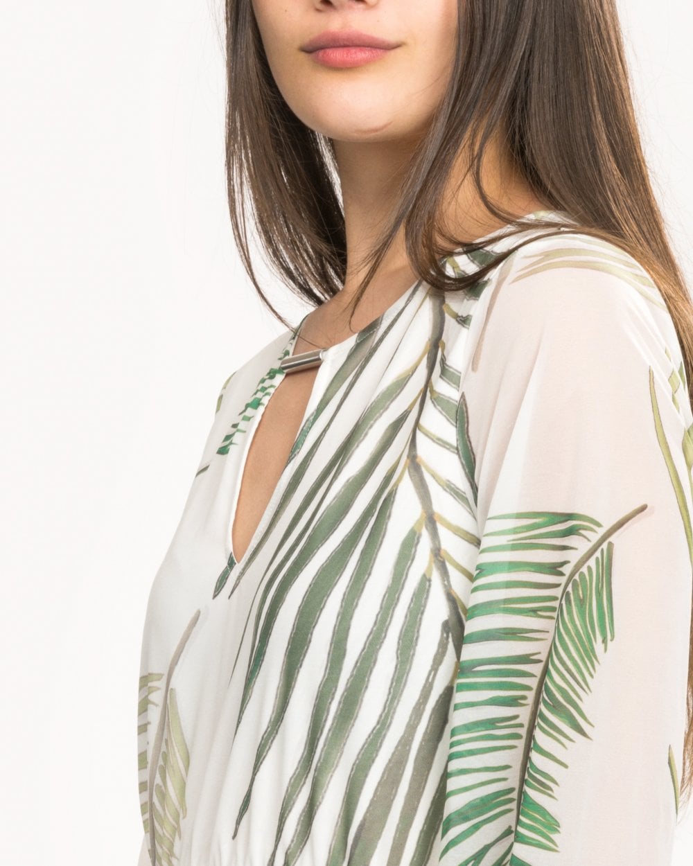 Great Plains Palm Camo Breeze Womens Maxi Dress