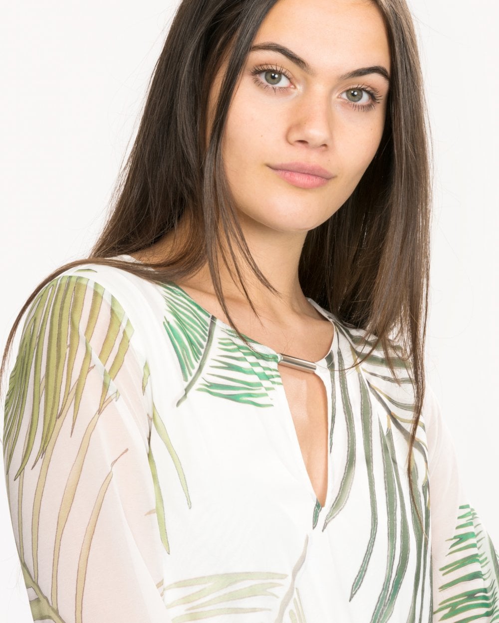 Great Plains Palm Camo Breeze Womens Maxi Dress