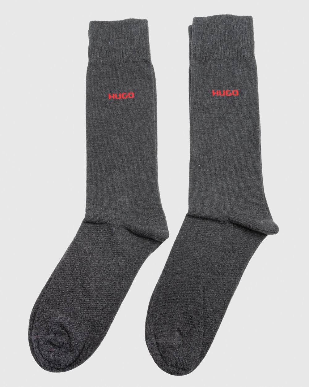 HUGO 2 Pack RS Uni Colour Mens Socks NOS