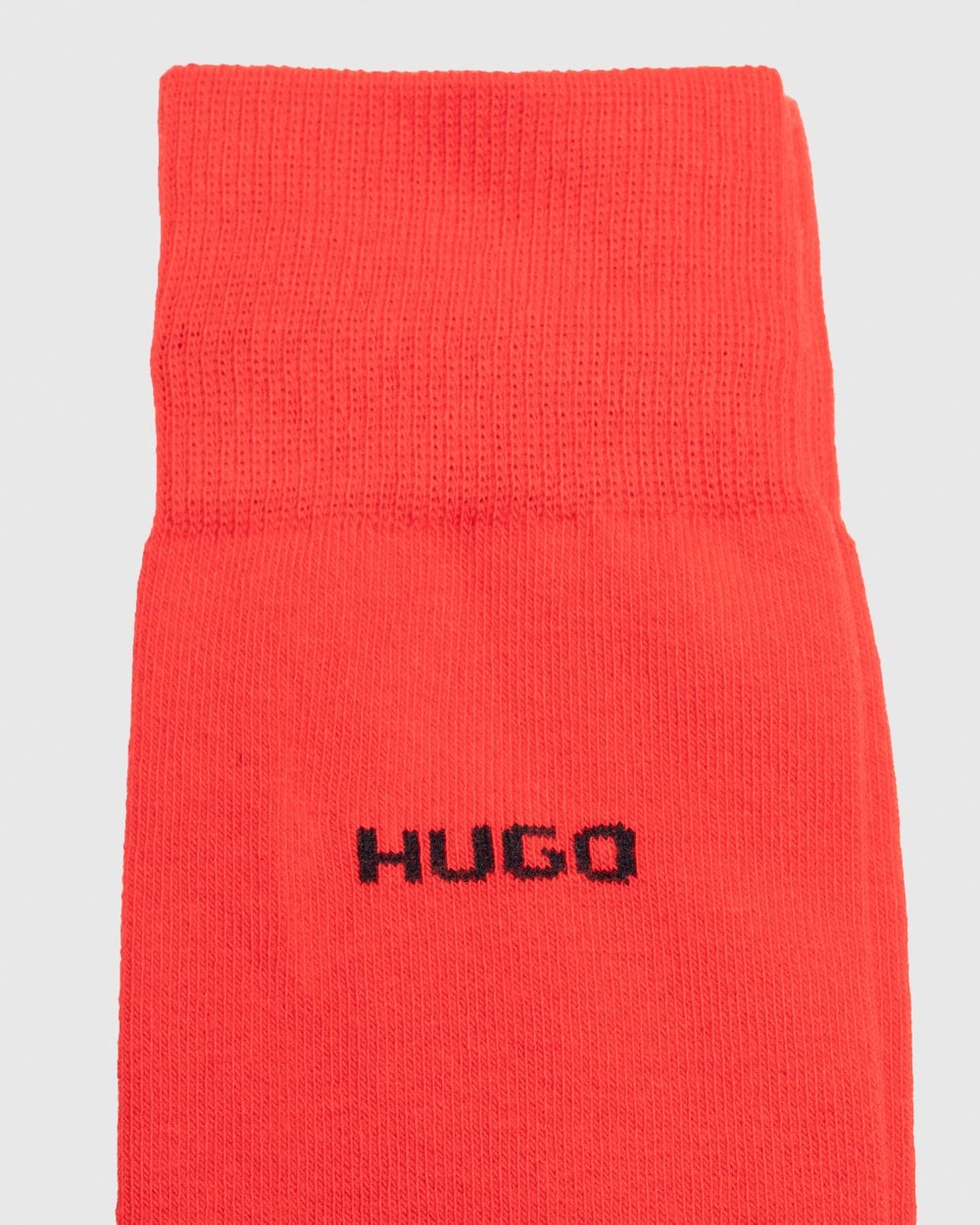 HUGO 2 Pack RS Uni Colour Mens Socks NOS - Red 693