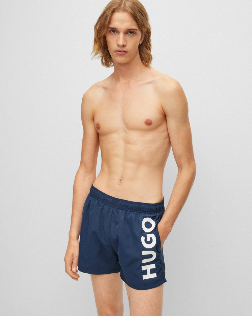 HUGO ABAS Mens Quick Dry Swim Shorts