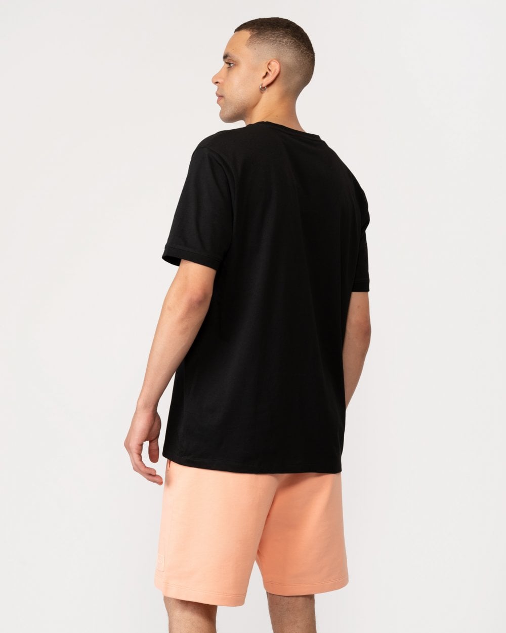 HUGO Diragolino_C Mens T-Shirt - Black 001