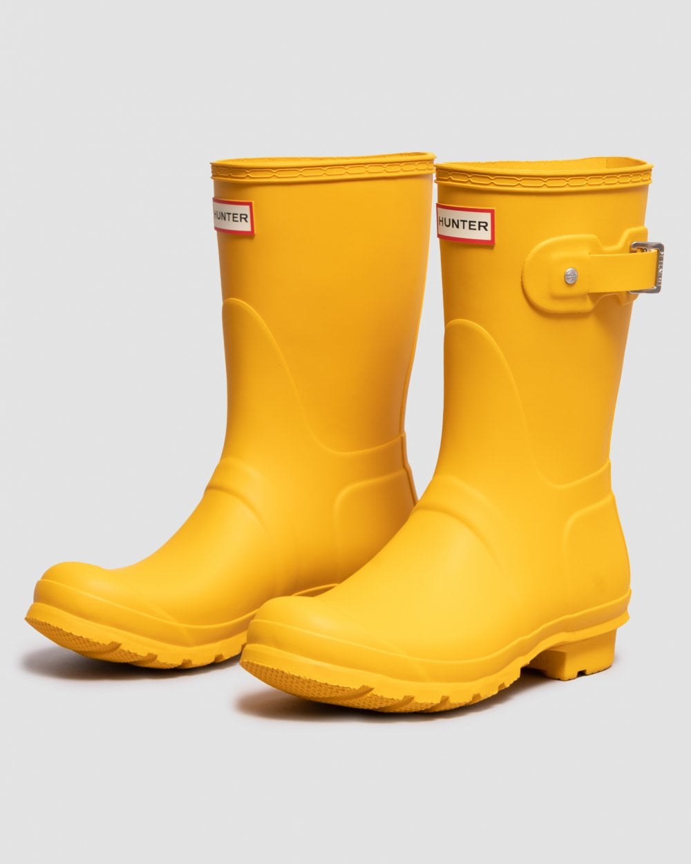 Hunter Original Short Womens Wellies - Yellow