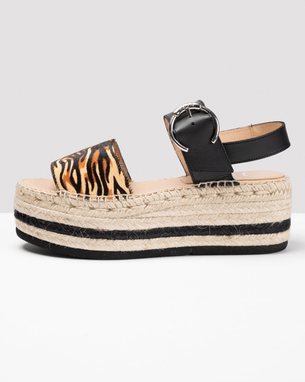 Kanna Pony Womens Flatform Sandals