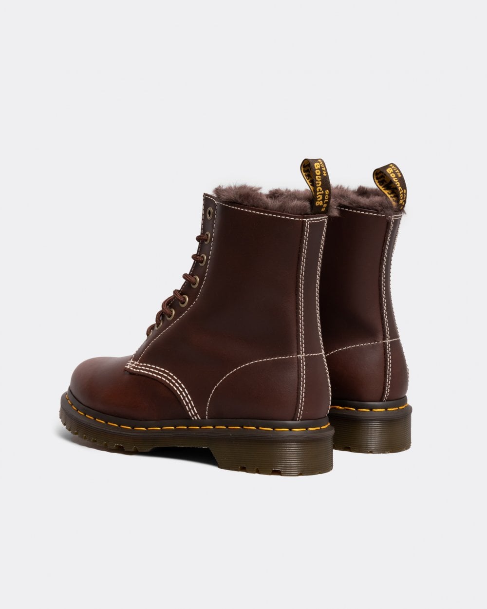 Dr Martens 1460 Serena Pull Up Womens Faux Fur Lined Boots