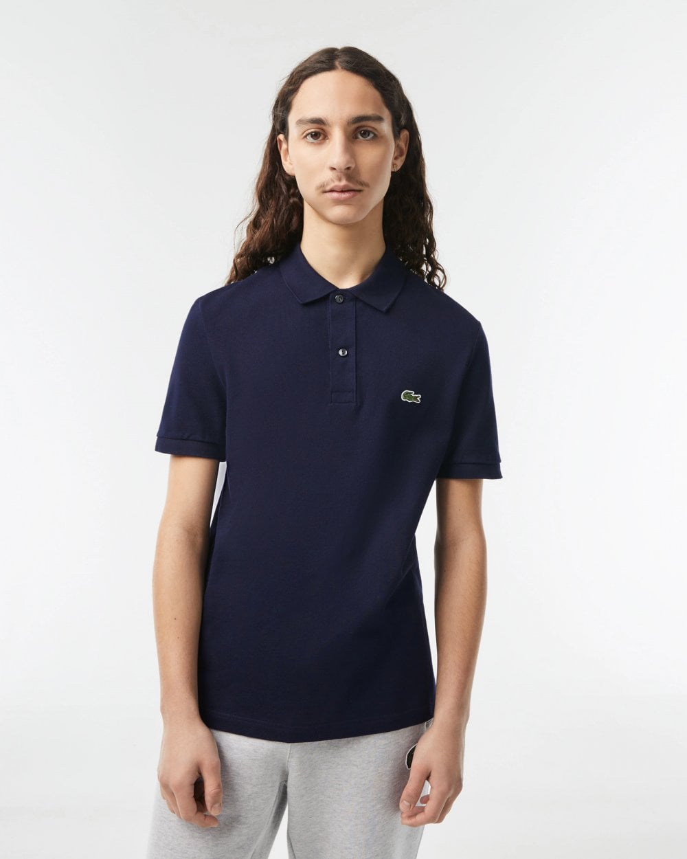 Lacoste Mens Original L.12.12 Slim Fit Petit Piqué Cotton Polo Shirt
