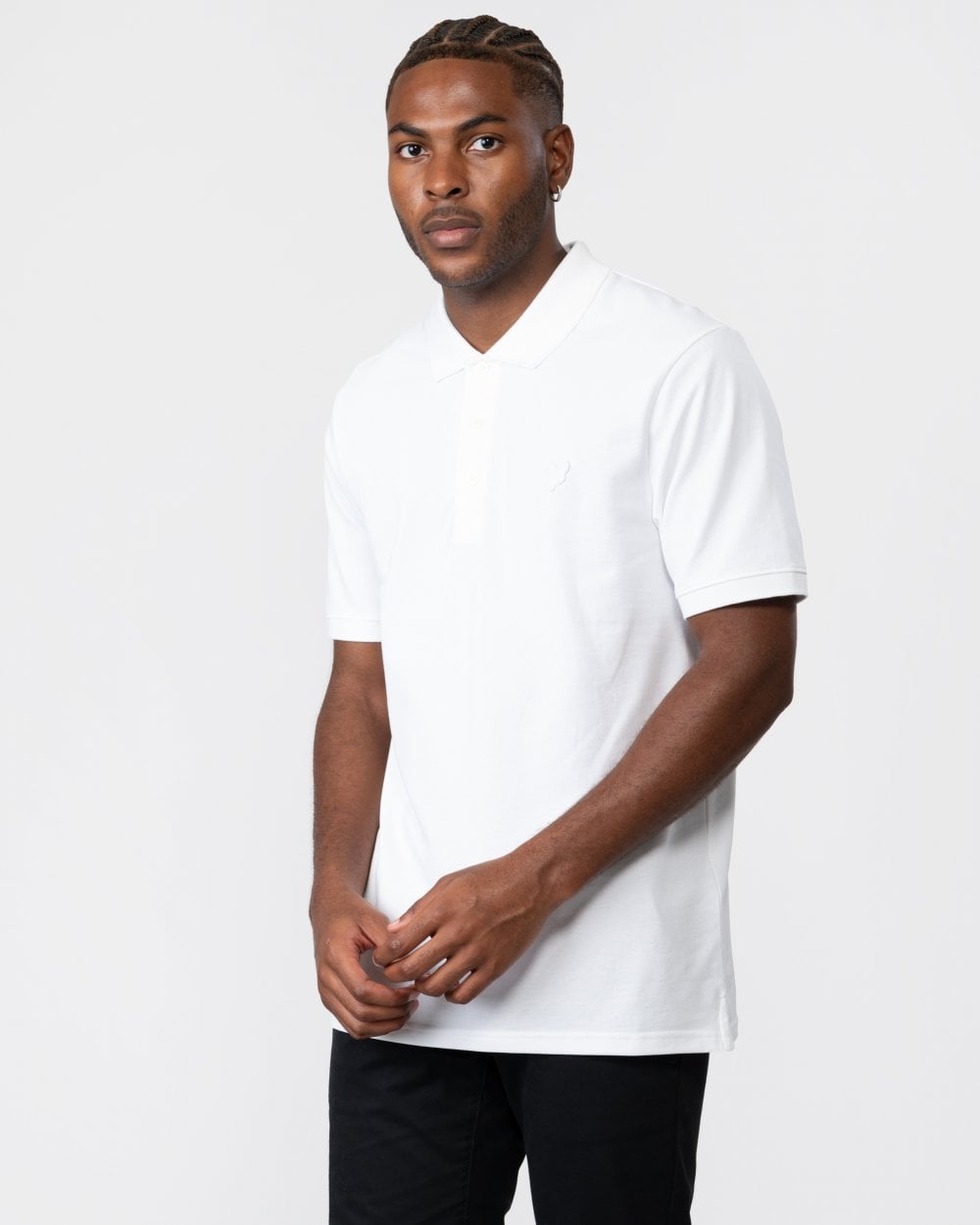 Lyle & Scott Tonal Eagle Mens Polo Shirt