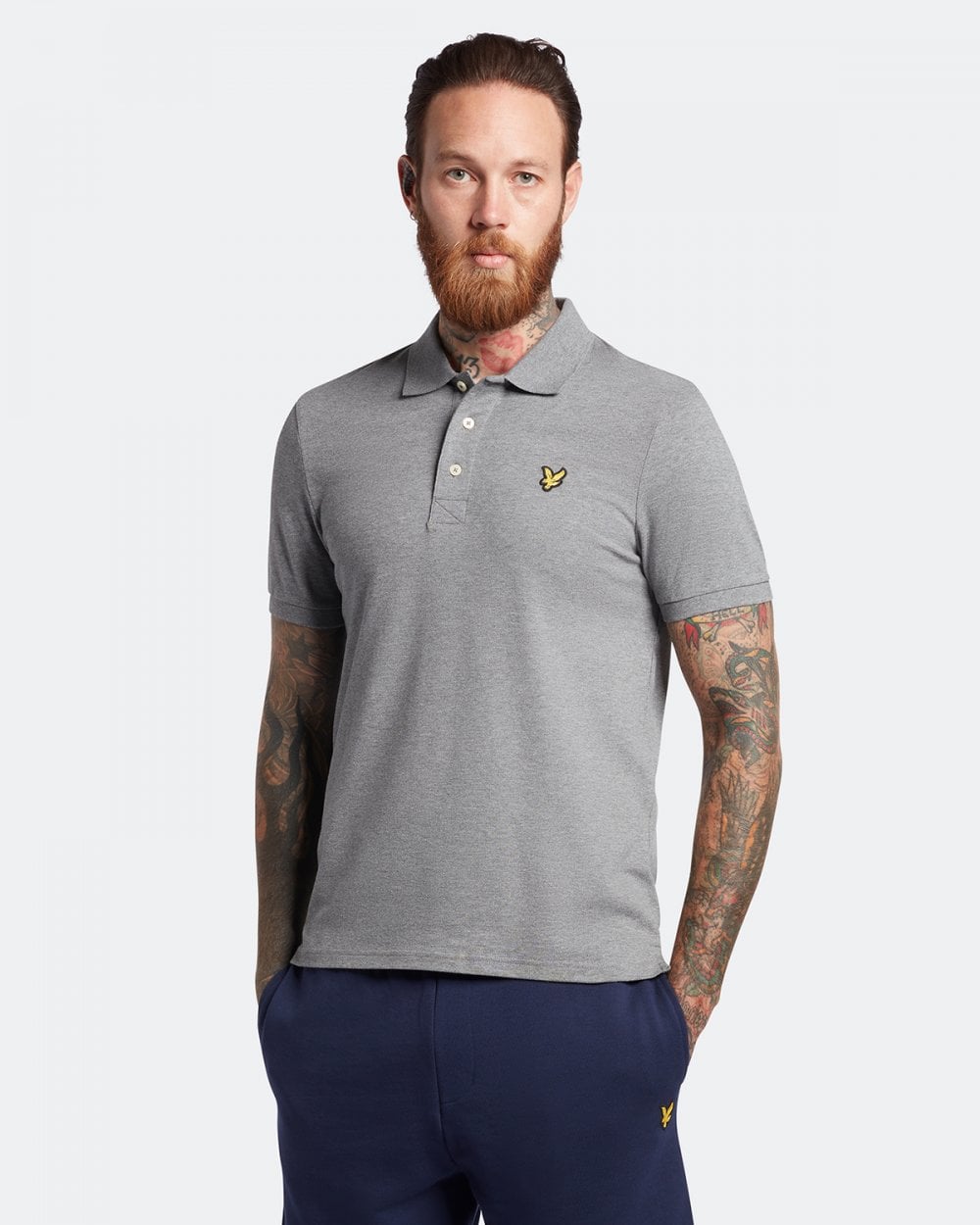 Lyle & Scott Plain Mens Polo Shirt SP400VOG